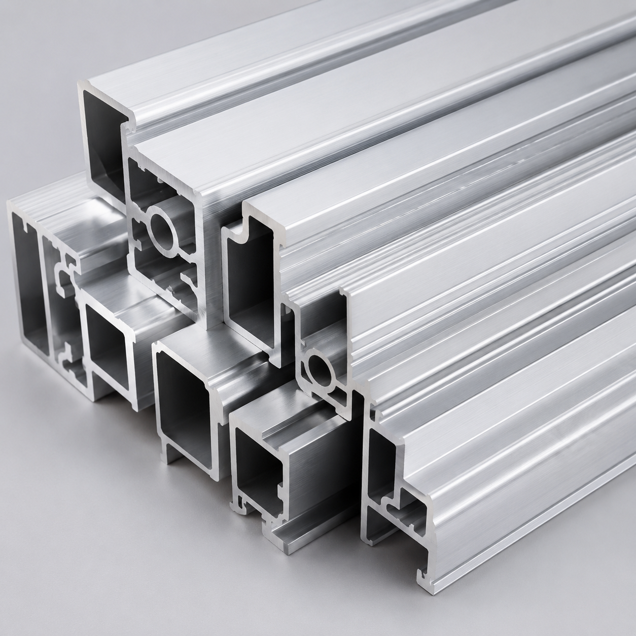 Aluminium extrusion profiles